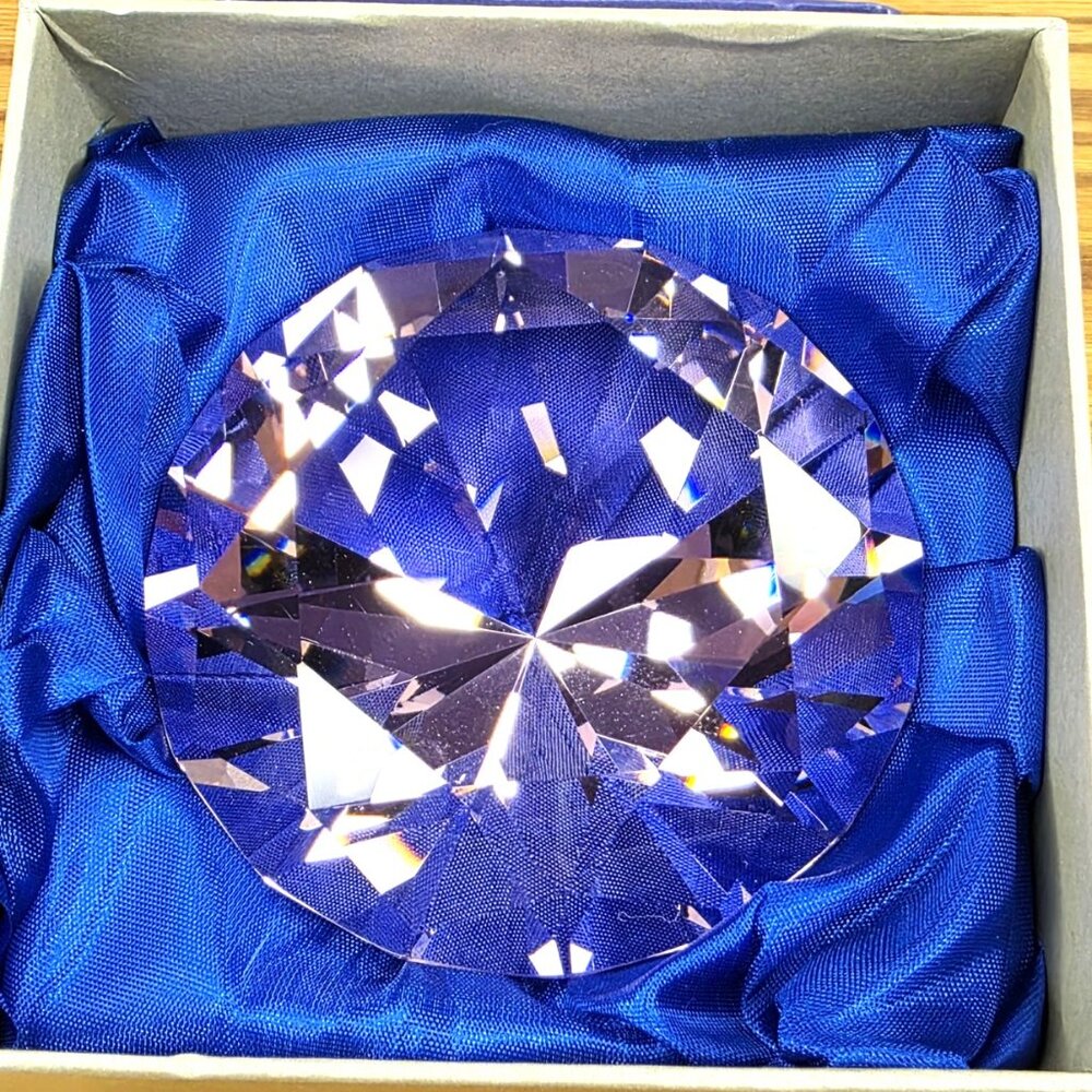 Longwin Crystal Paperweight/Decorative Item
